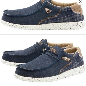 Men’s Hey Dude Wally Tartan, Size 13